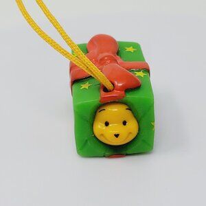 Winnie The Pooh Peek-A-Pooh Present Pooh Phone Charm Xmas Series #10